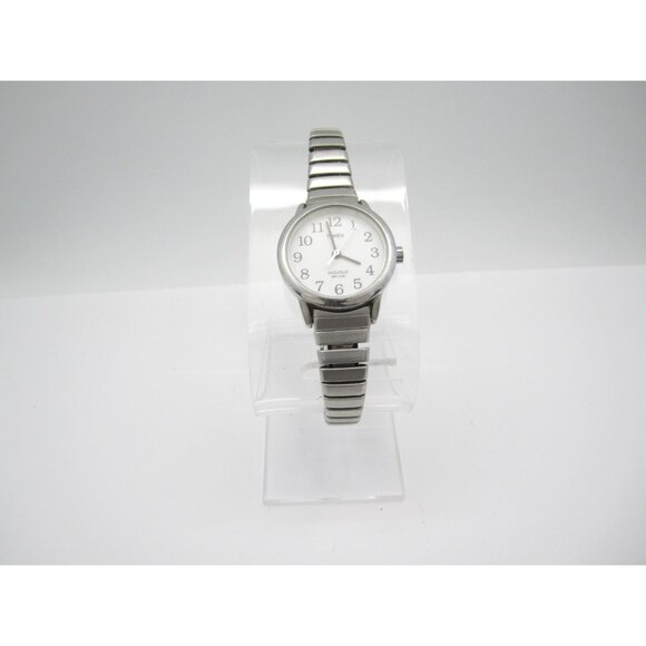 Women Timex Indiglo Quartz 30m WR Analog 25mm Round Watch (H904) "New Battery" - Picture 6 of 11